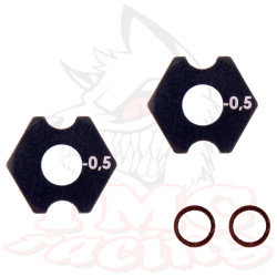 A2250/-05 WHEEL HEX -.5mm (2)